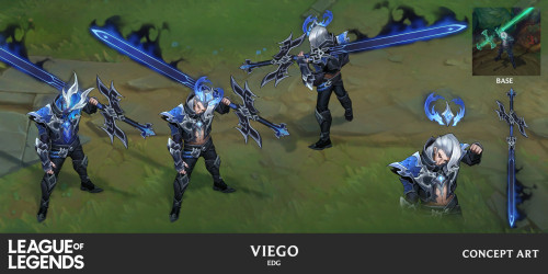 EDG Viego Concept Art - Roy Zhang