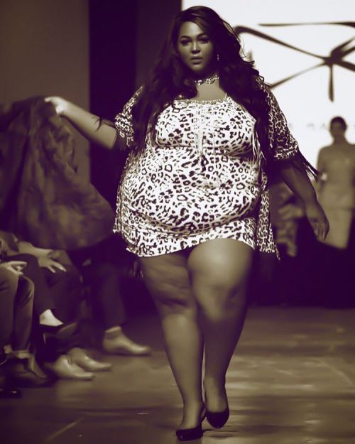 saucyewestplusmodel:Being a fat runway model and experiencing the undertones of fat shaming is amazi