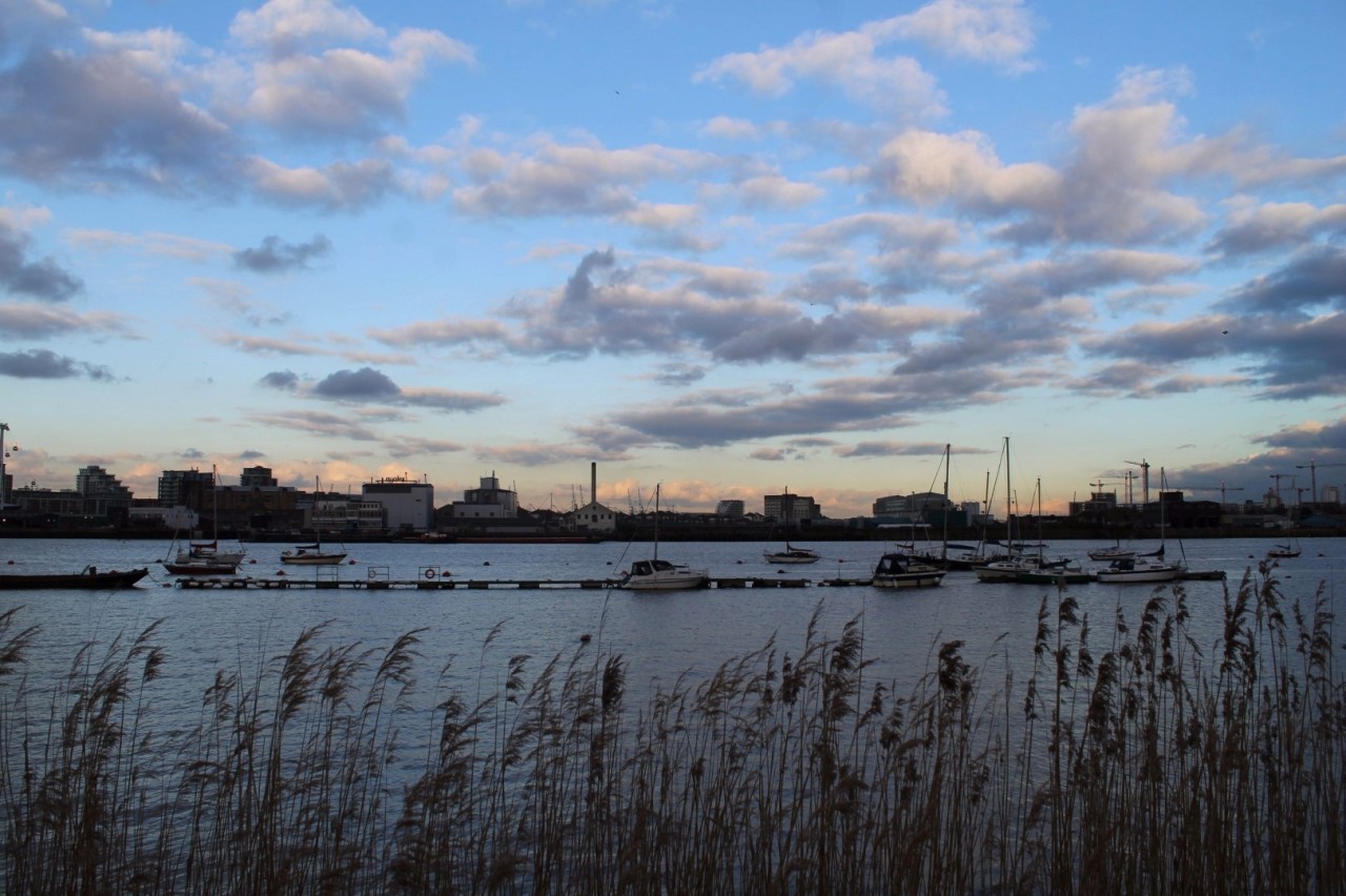 North Greenwich Riverside“…and time was slipping away that winters evening and she was due to fly out that very night, so we started down that river path but her bag was too bulky and heavy and time was slipping away and the sun was fast setting, so...