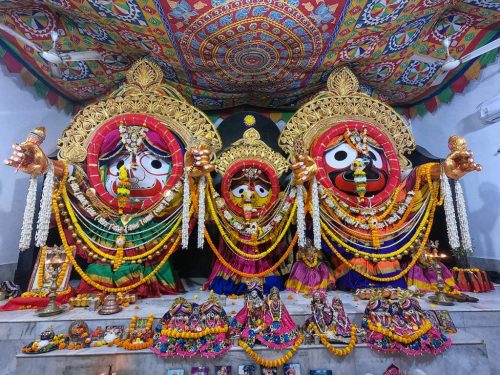 Jagannatha, Baladeva and Subhadra, Badrak, Odisha