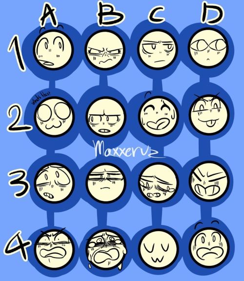 face chart 4