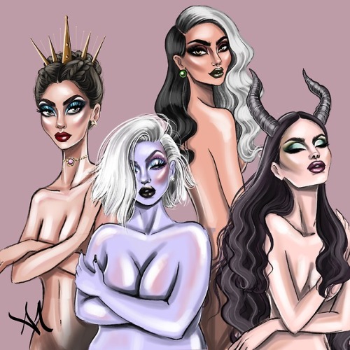 armandmehidri: Disney Villains as Fenty Beauty Models  - by Armand Mehidriwww.instagram