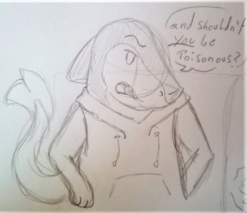 rats-and-clovers: boxfish mer!Alistair and shark girl having a talk~sry Alistair, but the shark isn´