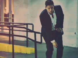 benedictinlove:  Metaphorically speaking, they all help Reese to keep going, but