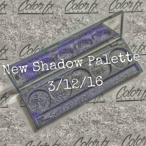 We&rsquo;re releasing a New Shadow Palette on Saturday 3/12/16 &hellip; #colorfxcosmetics #c