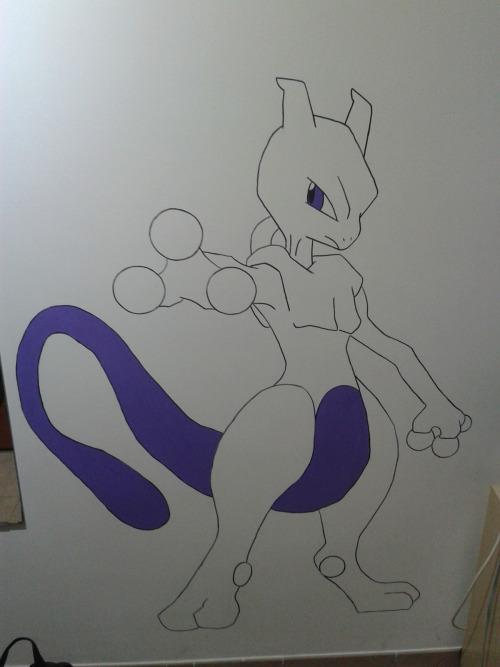 Mewtwo on wallVideo Link: http://www.youtube.com/watch?v=_QZQJynm6rwYoutube Channel: http://www.yout