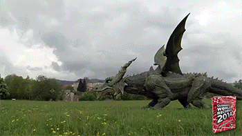 killerbunniestudios:  sizvideos:  We don’t have other dragon robot gifs in our