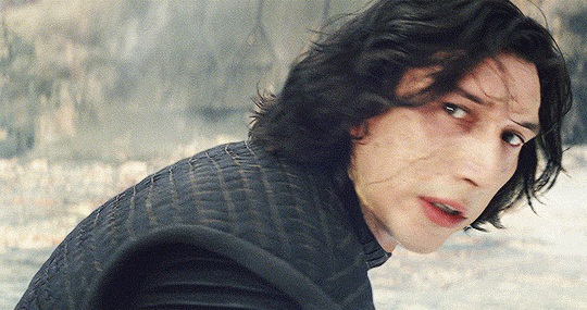 jeditexts:can we talk about the look of relief on kylo’s face when he thinks he’s killed