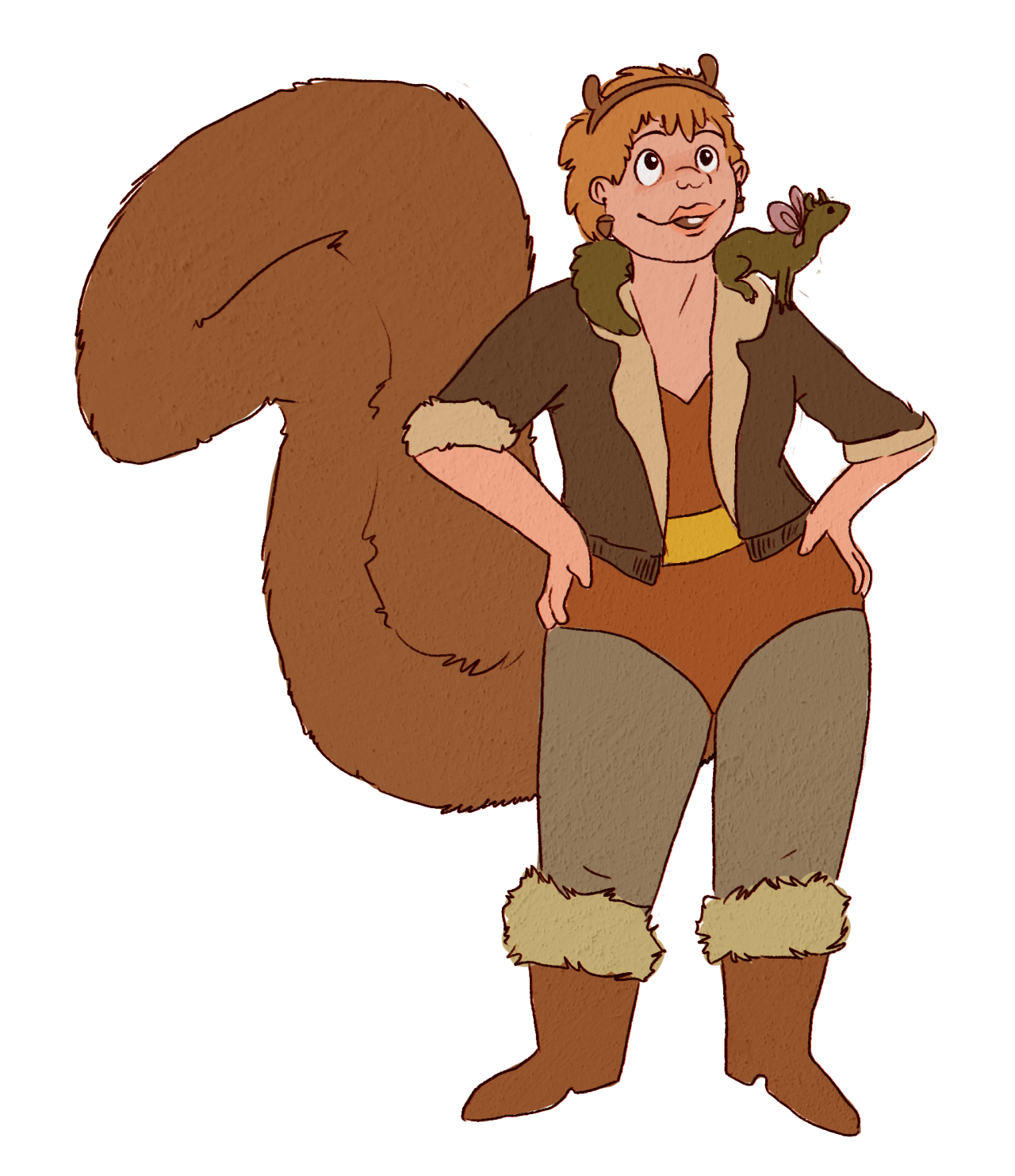 scribblefoxx:
“*to the tune of 60s spiderman theme song* squirrel girl, squirrel girl! she’s a human and also squirrel! can she climb up a tree? yes she can, easily! that’s whyyyy her name is squirrel girl!
”