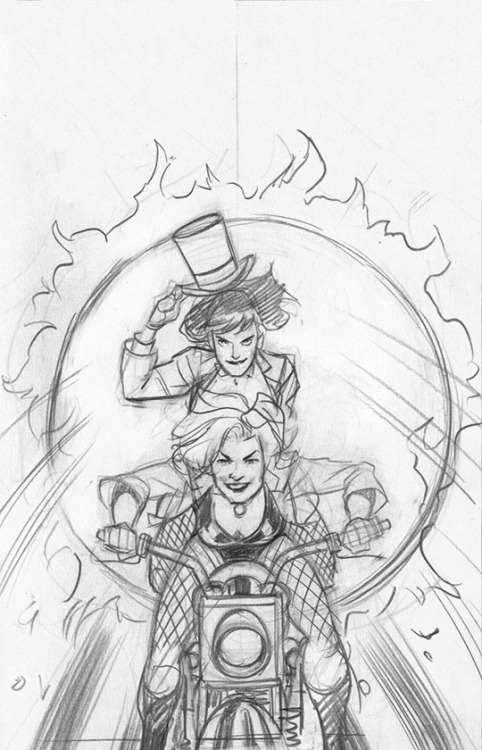 Today the DC comics original graphic novel, Black Canary and Zatanna: Bloodspell, written by Paul Di