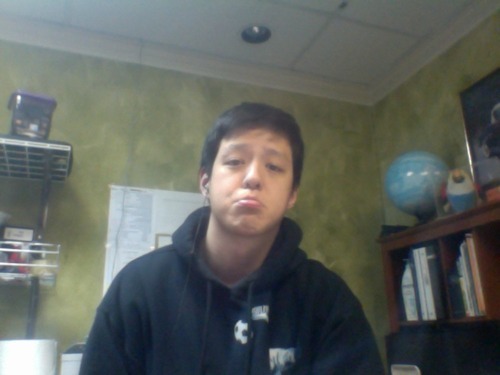 Studying/working at parent’s office and missing my friends =(