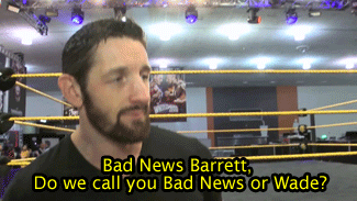 Sex badnewsbarrettgifs:  Sir Bad News of Barrett(pre-Wrestlemania pictures