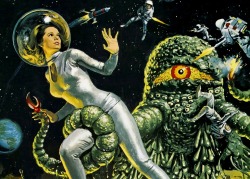 mykillyvalentine:  Poster for The Green Slime
