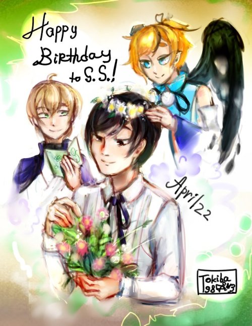 22 April is Saito Soma’s birthday! Saito-san is one of my favorite voice actors! His voice is 