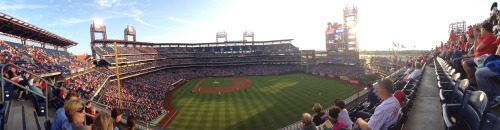 My night at the Phillies game.