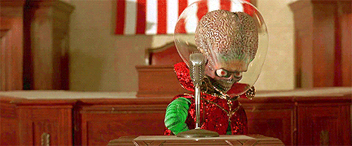 movie-gifs:  Mars Attacks!  (1996) dir. Tim Burton  