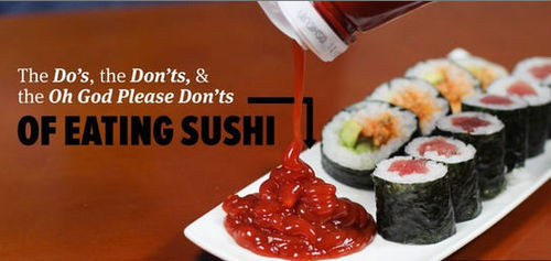 XXX The Do’s & Don’ts of eating sushi ... photo