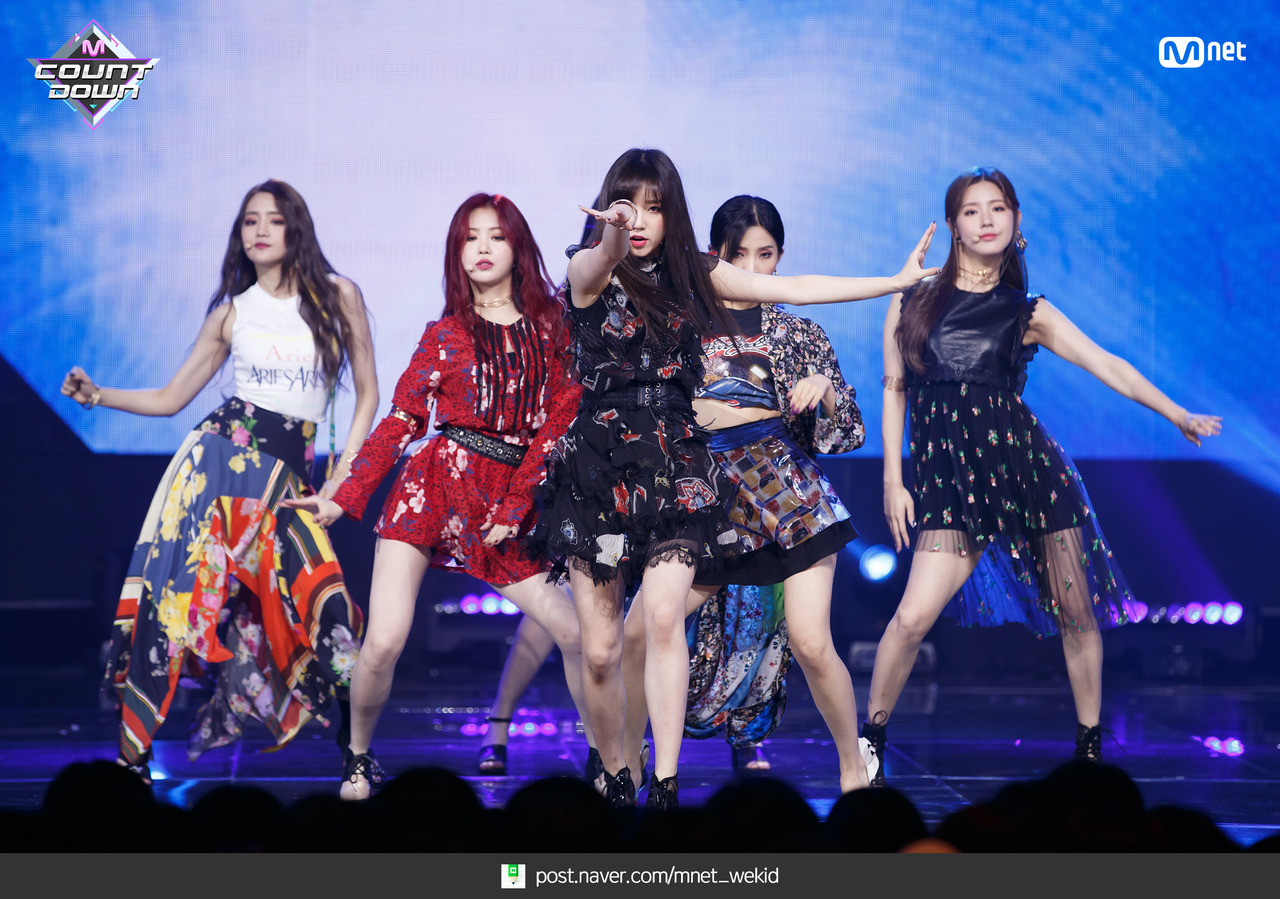 Mnet M!Countdown Naver Update - (G)I-DLE : NEVERLAND