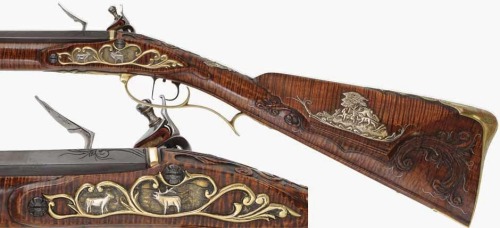 minutemanworld:This is a modern reproduction of an 18th century German jaeger. Jaeger is a German wo