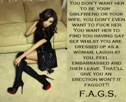 faggotryngendersissification:  F.A.G.S.