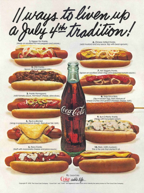 goshyesvintageads:The Coca-Cola Co, 1978 porn pictures