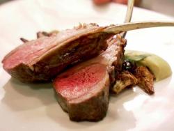 in-my-mouth:  Grilled Lamb Chops with Artichoke