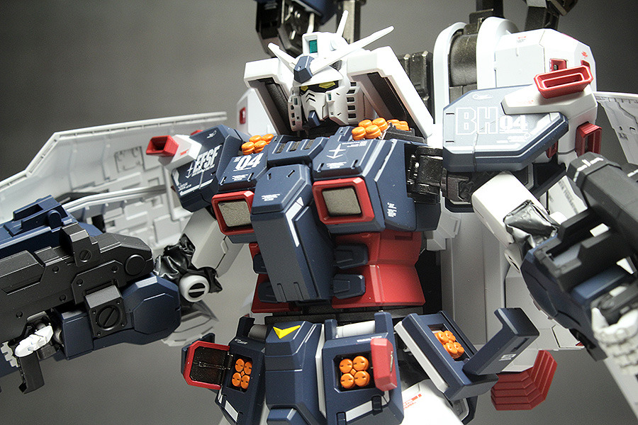 toysmaniac:  MG 1/100 Full Armor Gundam Ver. Ka [Gundam Thunderbolt] - Painted Build