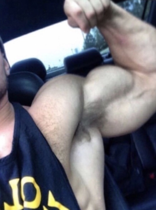 pitsnextdoor:  Wanna bury my face into that muscle pit!