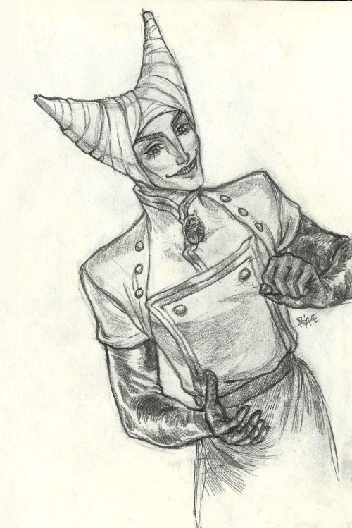 Valdemar from my sketchbook