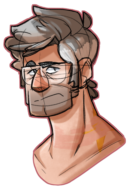 From Todays Anatomy Practice, Faces Still Hard. Getting Better Though, I Think ^^