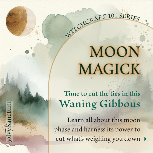 The Waning Gibbous Moon: Time To Cut The Ties