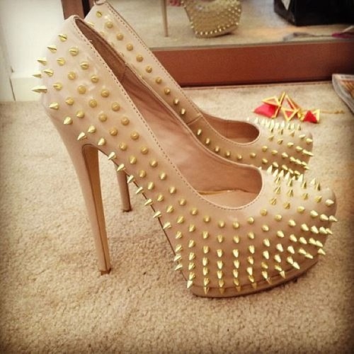 Spikey heels!