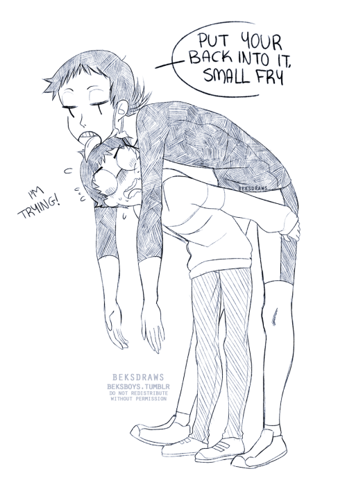 beksboys: (#long post) how to piggyback: step 1. do not do this