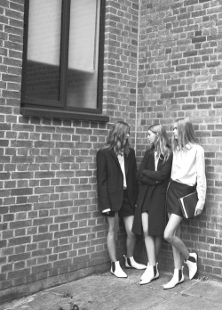 Emzgalz:  Tilda Lindstam, Ondria Hardin And Kirstin Kragh Liljegren Photographed