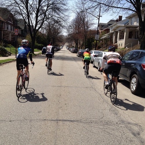 deucedlydouce: The Homies riding. #deucedimples #bikers #cyclists