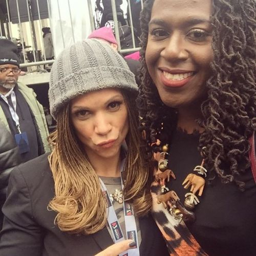 I saved the best highlight of the #WomensMarch for last. Forever grateful to @MHarrisPerry who gave 
