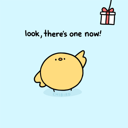 What a precious occurrence! Chibird loves balloons and wants you to have this one. Chibird store | P