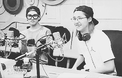 shinwooed:  yeah, guys, you’re on camera (◎ヮ◎) 