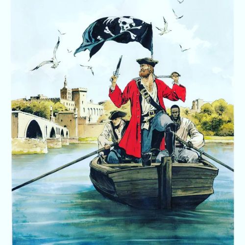 #Repost @stefanocarloni_art ・・・ Terminée ! ‍☠️ #pirateart #illustration #pirates #origina