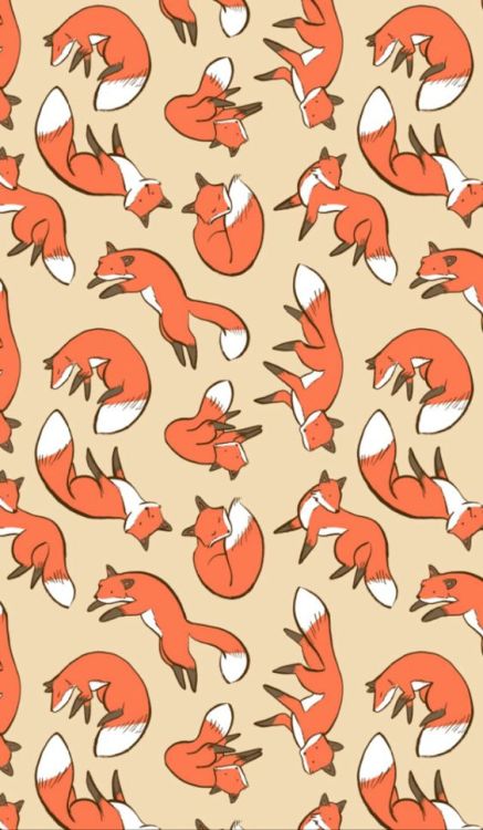 everythingfox: thelittleredfox: Fox Phone Background Request I love these