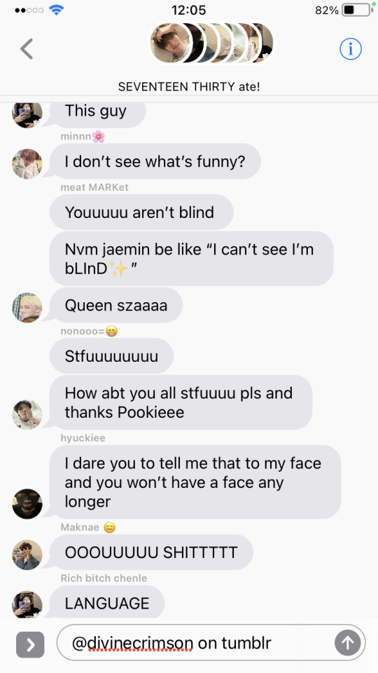 HE DOESNT LIKE ME LIKE THAT! Pt2 Smau Dreamies Group Chat!