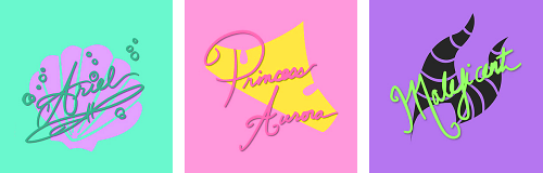 thedisneyprincess:  Symbols and Signatures by kferreryo 