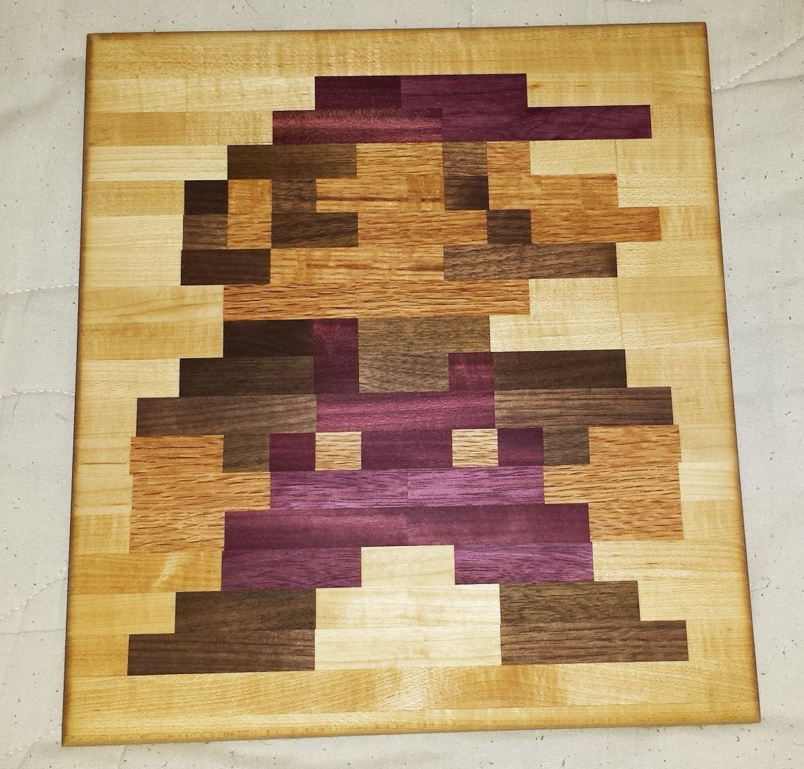 retrogamingblog:  Super Mario Cutting Board
