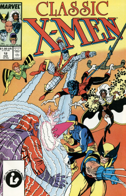 gnarlycovers:  Classic X-Men #12 (Marvel Comics - August 1987) Illustrators: Art Adams (Pencils) &amp; Al Williamson (Inks)