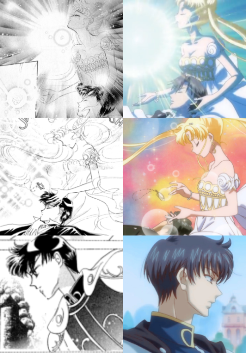 avi-chan-world:Sailor Moon Manga Act 9 vs Sailor Moon Crystal Act 9