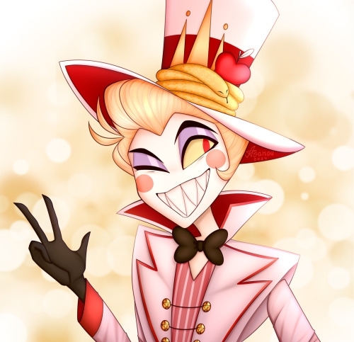 I've Posted Lucifer Before, But I Also Have Alastor! It's Funny, Actually, I Drew Alastor More Than A