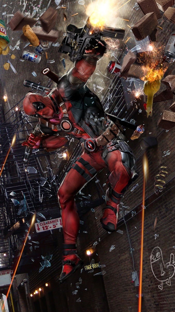 comicbookartwork:  Deadpool by  John Gallagher