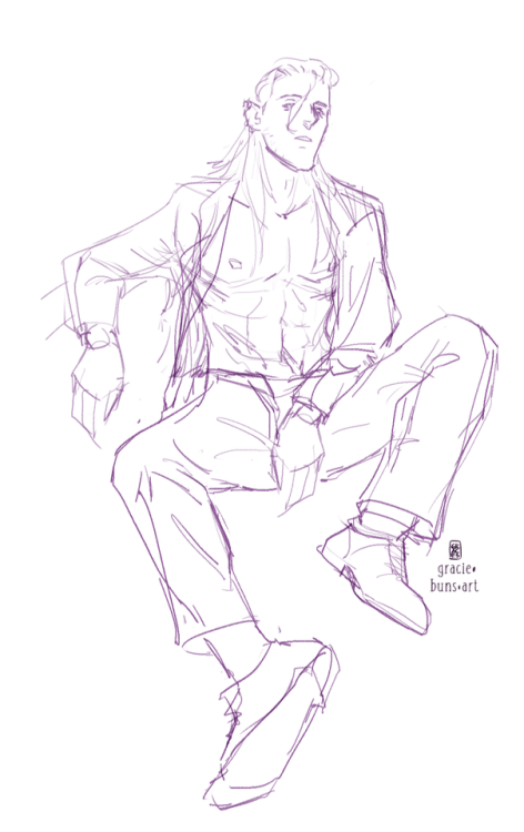 graciebunsart: Lotor Dalir by @the-lightning-strikes-again in fishnetsand my fav crops + concept &am