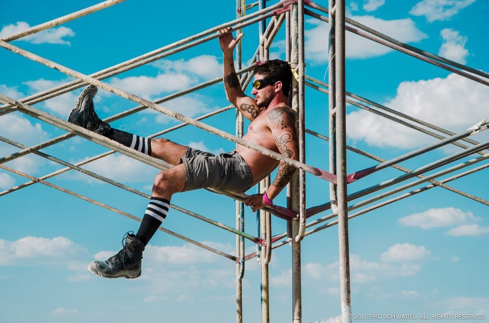 summerdiary:  Johnny Hazzard, Burning Man 2012 Photographed by Eric Schwabel during