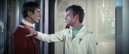 The medical tunic that DeForest Kelley sported in Star Trek: The Motion Picture and Star Trek II: Th